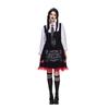Женский костюм для спиритической доски для взрослых, жуткая доска для спиритических сеансов, школьное платье с рубашкой, галстуком и чулками
