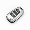 Soft TPU Car Folding Key Case for Hyundai/Tucson/Kona/Azera/Solaris 2/Elantra I30 I35 I40