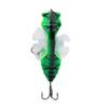 Hard Fish Lure Bionic Cicada Shape Fishing Bait with Rotating Spins Propeller Treble Hook