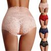 Women Sexy Lingerie Lace Panties Lace High Waist Brief Panties High Waist Knicker Underwear
