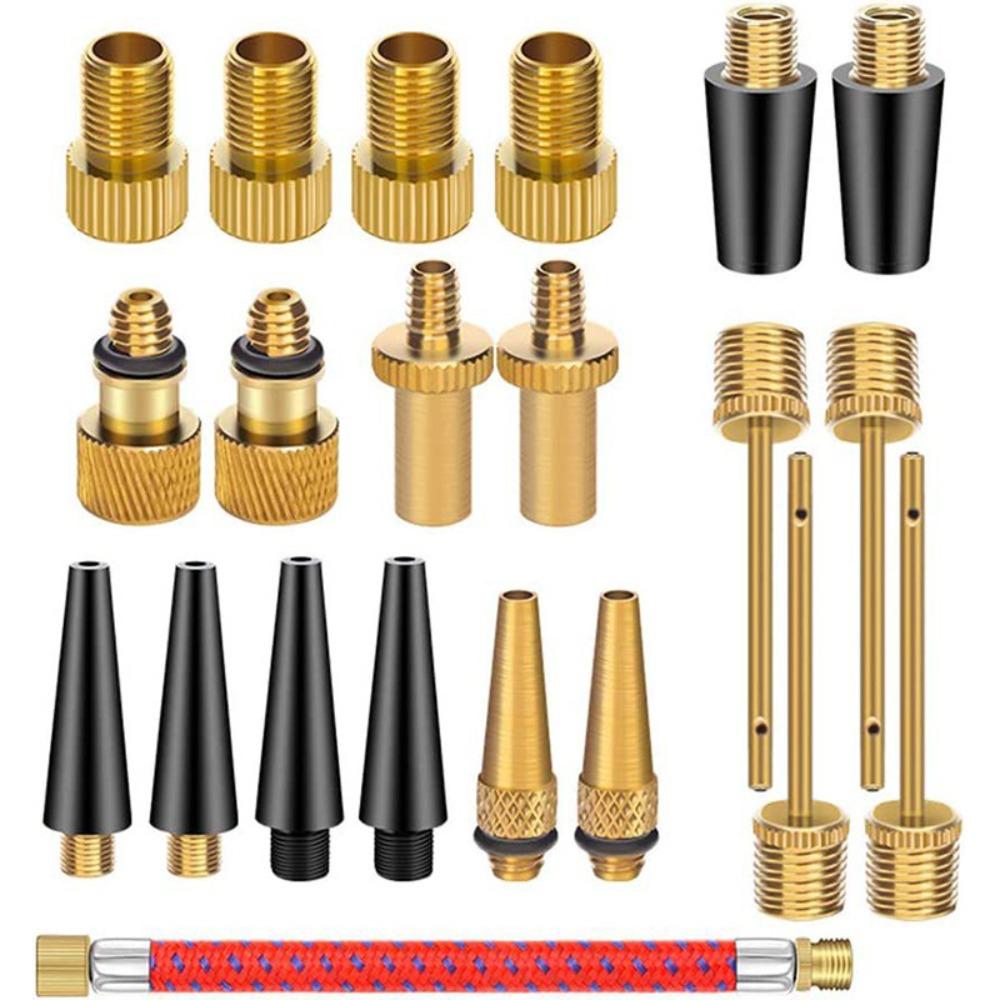 Inflator Tool Bicycle Valves Adapter Air Nozzle Valve Adapter Tools Sports Balls