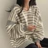 Women Spring and Autumn Korean Style Loose Casual Sweatshirt Lazy Wind Hooded Tops