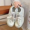 Fashion Casual Retro Versatile Thick Baseplate Shoes Women's 2025 New Spring and Autumn Lightweight Heightening Sports Little White Shoes