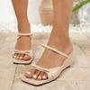 Fashion Women Comfortable Elegant Wedge Sandals 2025 Summer Anti-slip Outdoor Platform Sandals Fashion Beach Designer Shoes for Women