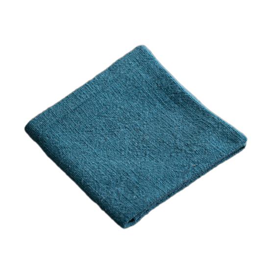 Linen Tea Towel Reusable Kitchen Towel Quick Dry Dish Towel Absorbent Lint-Free Hand Towel for Drying Dishes Glassware