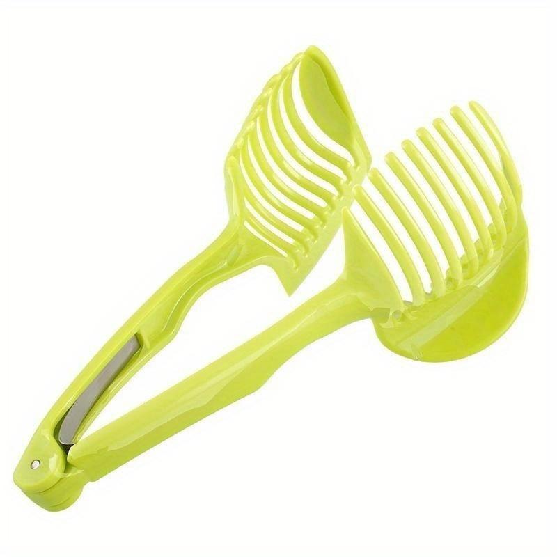 Plastic Food Clip Lemon Tomato Slicer Vegetable Cutter Kitchen Accessories Grater Form for Cooking Knife Kitchen Gadgets