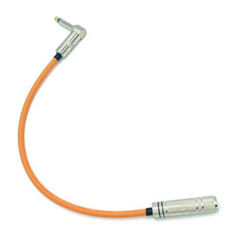 KMsound CANARE GS-6 Orange Wireless Conversion Extension Patch Cable, Made In Japan (L-S, 30cm)