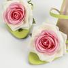 Fashion New Design 3D Flower Decoration Heels for Women Summer Fashion Cross-Strap Thin Heeled Sandals Women Elegant High Heel Shoes