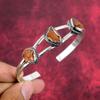 Rough Carnelian Gemstone Jewelry, Handmade 925 Sterling Silver Jewelry, Beautiful Adjustable Bracelet Jewelry For Engagement