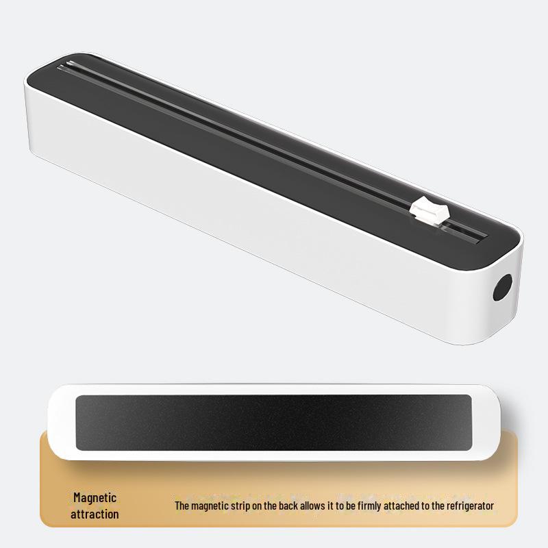 Magnetic Adjustable Kitchen Film & Foil Cutter with Storage Box