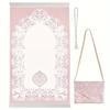 3PC Prayer Mat Party Beads Exquisite Storage Bag Portable Jacquard Pattern Prayer Mat Middle East Multiple Options Available