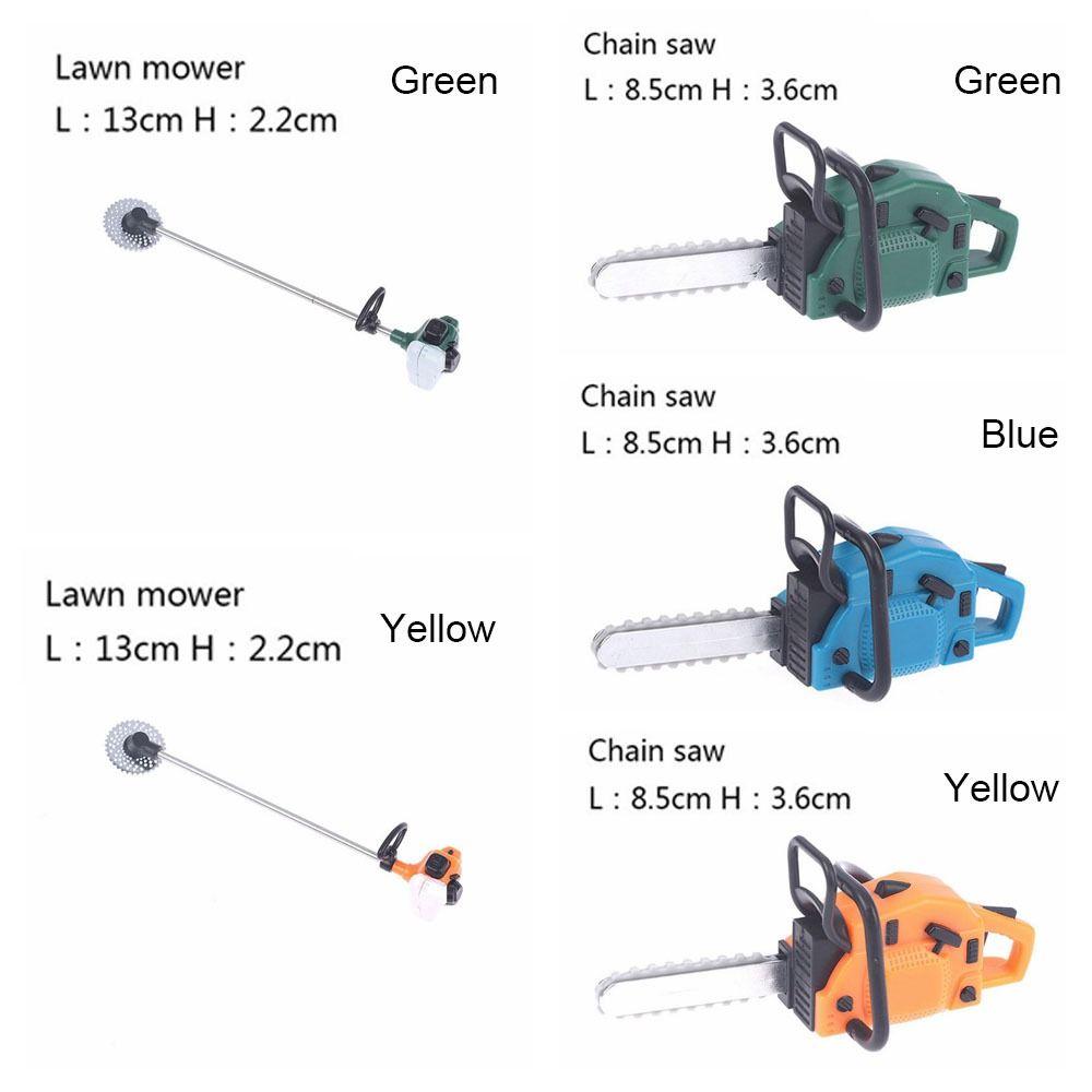 Garden Tool Simulation Gardening Tool Doll Accessories Dollhouse Lawn Mower Toy