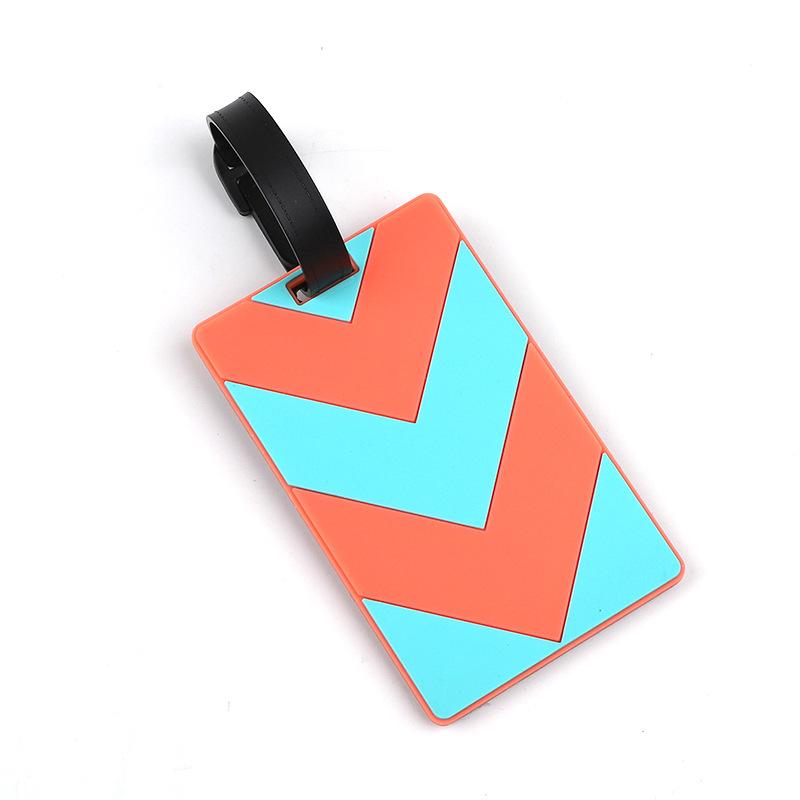 1pc Cartoon Animal PVC Luggage Tag Women Men Holiday Travel Accessories Suitcase Tags Name ID Address Lable Travel Luggage Tags