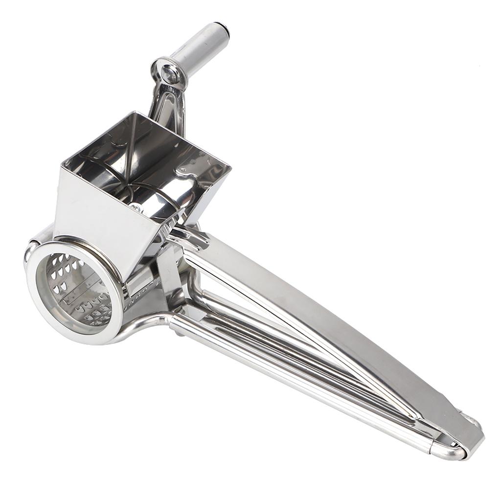 Stainless Steel Manual Rotate Cheese Chocolate Grater Cutter Planer Shredder Cutting Planing Tool