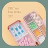 PP+silicone Travel Pill Organizer Double Sealing Medicine Container Case Medicine Box  Travel