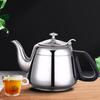 1.2L/1.5L/2L Stainless Steel Tea Kettles with Infuser Filter Large Capacity Thickened Kettle Tea Set Gas Induction Home Camping