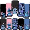 For iPhone 16 15 Xiaomi Redmi Note 13 12 11 Pro Max X 9 14 Plus XR Samsung Galaxy A15 S24 S23 Huawei OPPO Pink Blue Lilo Anime Stitch Phone Case