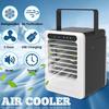 NEW USB Portable Air Conditioner Air Cooler Humidifier Purifier LED Light Personal Space Fan Mini Air Cooling Fan