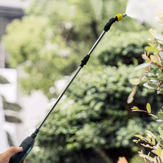 Yousheng Electric Sprayer Wand Battery Powered Garden Sprayer Wand Telescopic Spray Wand with 2 Nozzles Water Sprayer for Watering Plants Car Washing