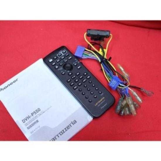 Carrozzeria DVH-P550 1DIN DVD CD FM AM Player Black Silver 