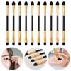 10PCS Fashion Makeup Tool Lip Eyebrow Eyeshadow Brush Double-head Sponge Stick Eyeliner Applicator