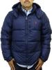 POLO RALPH LAUREN Down Size 0101856 Men's Double-Zip High-Loft Jacket/Parka, L, Navy,