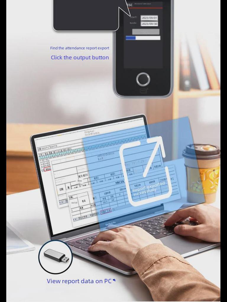 M106 Facial Recognition & Fingerprint Attendance System with Access Control