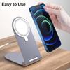 Aluminium Alloy for MagSafe Charger Stand Tablet Bracket for iPhone 15/14/13/12 Plus Pro Max