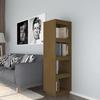 VidaXL Bookcase-Room Divider Honey Brown 40x35x135 Cm Pine