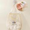 Wall-Mounted Mesh Bag for Underwear Socks Simple Practical Space Saving Kitchen Fruit Vegetable Pouch Personal Hanging Basket Multi Purpose