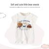 Super Cute Summer Jumpsuit for Newborns, Unisex, Short-Sleeved Romper, 0-1 Year Old