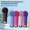 Electric Facial Cleansing Brush Silicone Ultrasonic Vibration Face Cleanser Deep Pores Blackhead Cleaning Washing Skin Massager