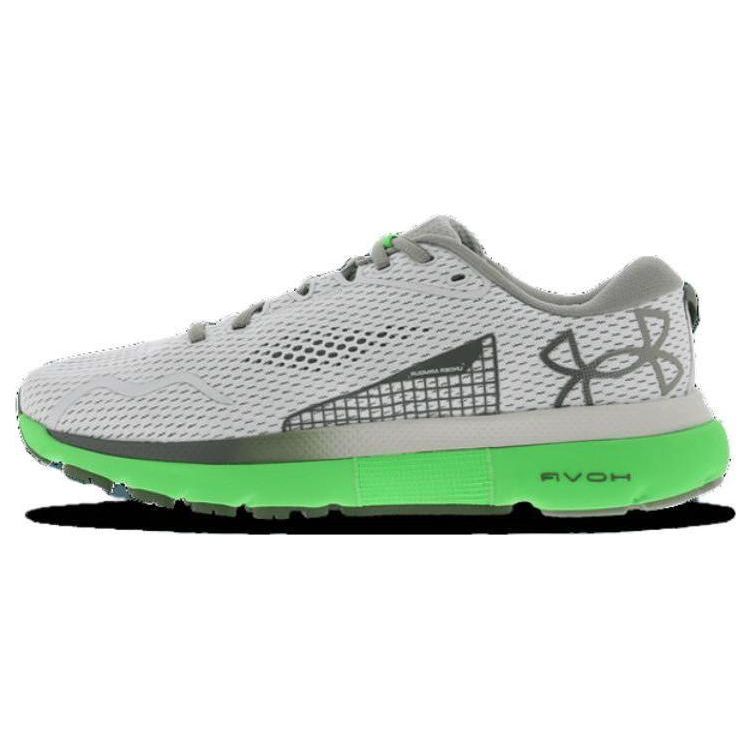 Under Armour HOVR Infinite 5 White Clay Green Screen Men Sneakers Cream Colorado-Sage 3026545-300