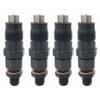 4pcs Fuel Injector Nozzle For Mitsubishi L200 K7 -T K6 -T 2 .5d K64t 4d56 8v 2477cc 1996 -2007 Md338904 105148 -1560