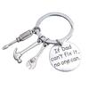 If Dad Can't Fix It No One Can Hand Tools Keyring Father's Day Gift Key Chain KTY