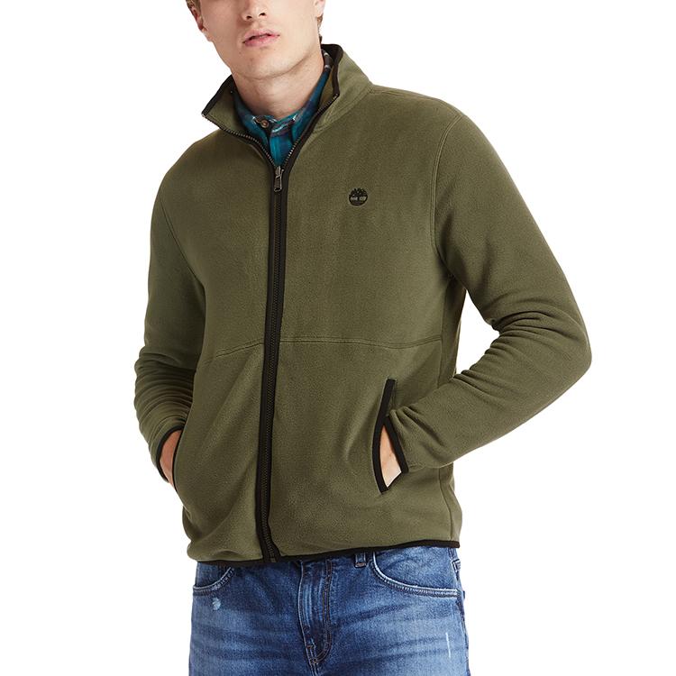 Timberland Outdoor 3-In-1 Warm Mid-Length Hooded Logo Jacket Men Jacket Green A2BBE-U31