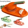 Dumpling Skin Artifact DIY Dumpling Maker 2-in-1 Portable Dumpling Wrappers Maker and Press CDN
