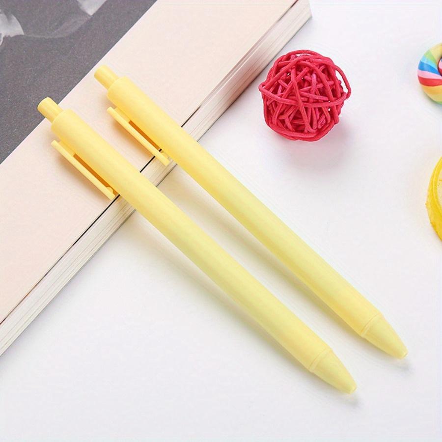 20pcs 0.5mm Pen Tip Macaron Morandi Retro Color Press Gel Pen Combination Student Pen Stationery Office Supplies Water-based Signature Pen