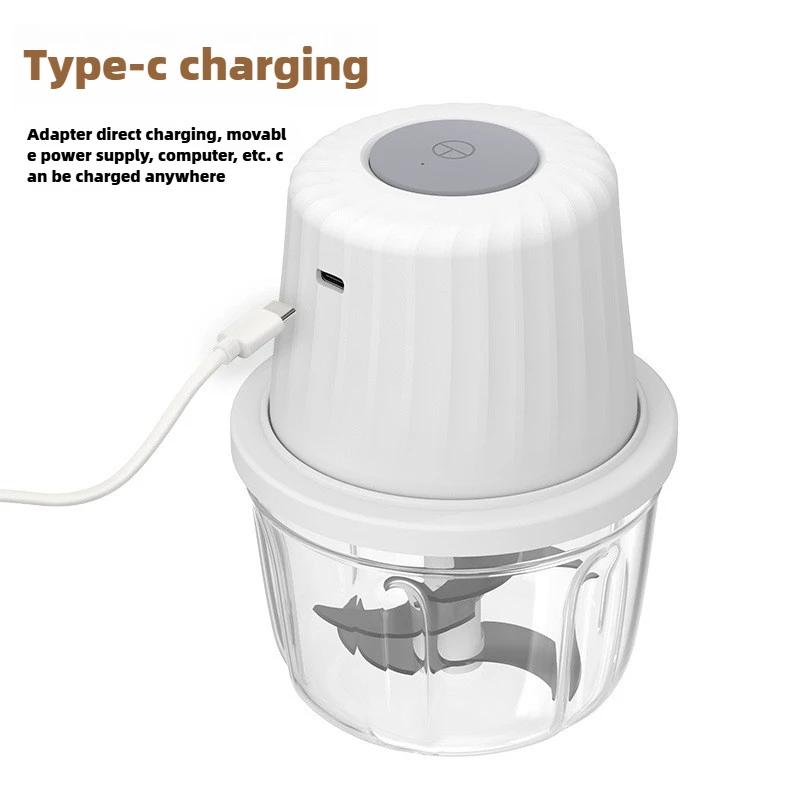 Electric Garlic Beater Kitchen Cross-border Garlic Beater Garlic Beater Automatic Complementary Food Meat Grinder