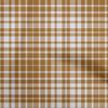 Cotton Flex Brown Fabric Tartan Dress Material Fabric Print Fabric By The Yard 40 Inch
