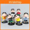 Pvc Shinchan Crayon Model With Cos Football Star Design For Fans And Decor