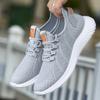 Mens Sneakers Shoes Summer Mesh Breathable Trainers Man Casual Sports Jogging Shoes For Man Lace Up Sneakers Male White Shoes
