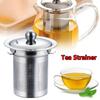 Infuser Fine Coffee Mesh Stainless Steel Tea Strainer Lid Filters