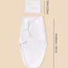 2Piece Newborn Pure Cotton Swaddle Anti Startle Anti Kick Baby Wrap Set Hypoallergenic Infant Swaddler Straps Machine Washable