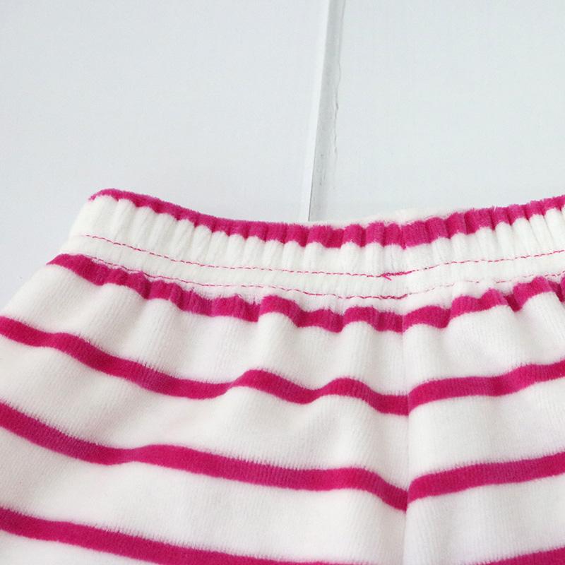 Kids Girl Velour Winter Shirt Set Casual Set Sports Outfits Button Warm Clothing T-Shirt Long Sleeve Trousers Christmas Clothes