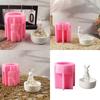 Handmade Candlestick Silicone Molds Rabbits Candle Holder Molds Storage Container Molds Ornament Plasters Molds