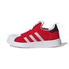 Superstar 360 Little Kid Vivid Red White Kids Sneakers Clear-Grey Footwear-White GZ5034