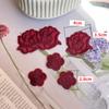 Rose Plum Embroidery Hole Patch Patch Duvet Appliqué Hotel With Versatile Tablecloth Curtains Decorative Flowers