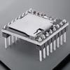 DFPlayer Mini MP3 Player Module TF Card U Disk for Arduino Mini MP3 DF Player Audio Voice Module IO/Serial Port/AD MP3-TF-16P