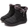 Women's Boots Women's Ankle Boots with Fur Winter Shoes Women Low Heels Winter Boots Snow Waterproof Botas Mujer Winter Footwear